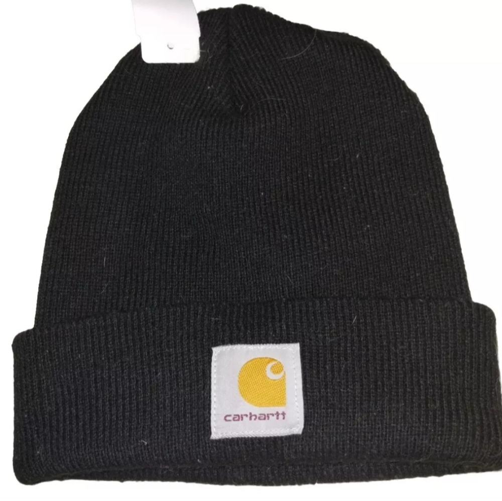 Carhartt Beanie Hat Acrylic Winter Pull On Knit Cap